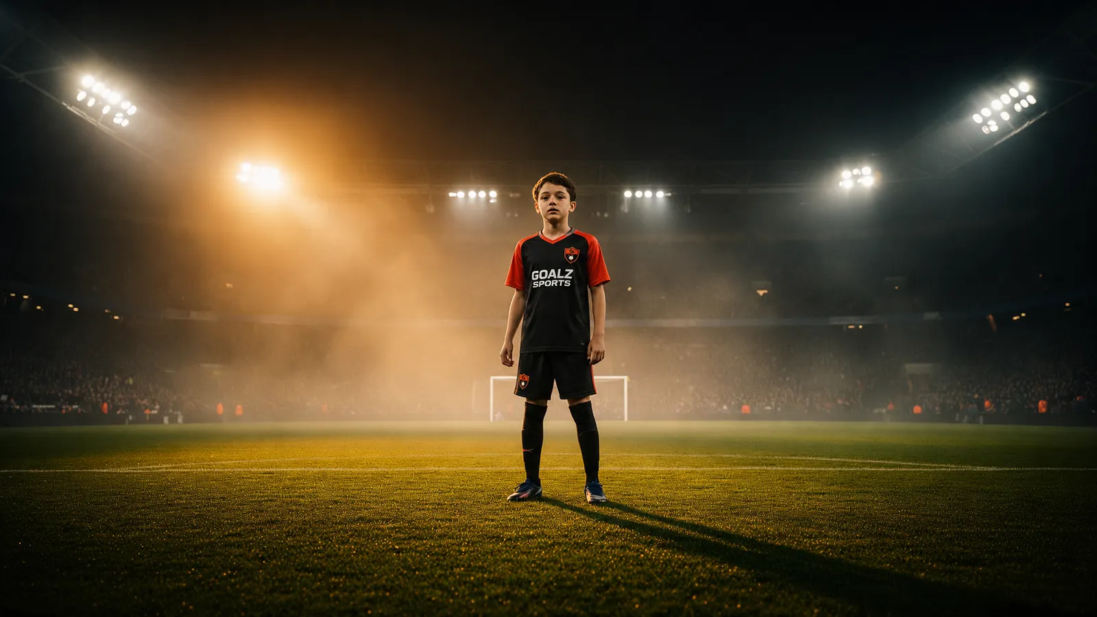 Atleta da Goalz Sports em campo